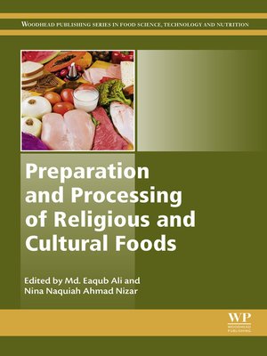 cover image of Preparation and Processing of Religious and Cultural Foods